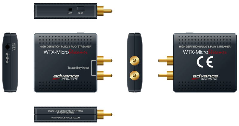 ADAPTATEUR MICRO STREAMER ADVANCE WTX MICROSTREAM