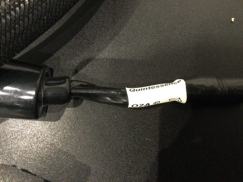 OCCASION CABLE MODULATION XLR O2A QUINTESSENCE ULTIME 2X1.50M